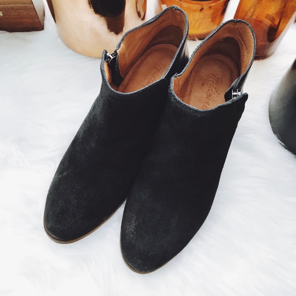 Madewell Leather/Suede Booties